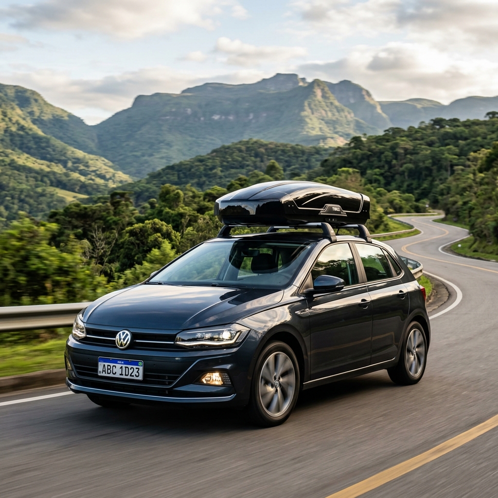 Produto Thule Instalado em VW Polo